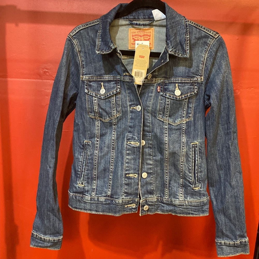 Levi med wash Jean jacket
